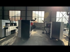 آلة صندوق الكرتون المموج