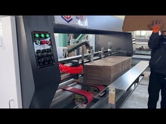 آلة صندوق الكرتون المموج