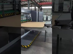 القطع المقطوعة المموجة صندوق الكرتون الماكينة السعة العالية