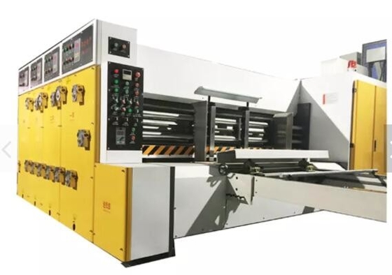 آلة تصنيع الصناديق المموجة المحوسبة بطباعة قطع القوالب